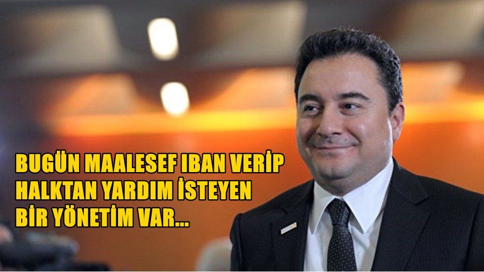 Babacan&rsquo;dan Erdoğan&rsquo;a jet hızında yanıt geldi!
