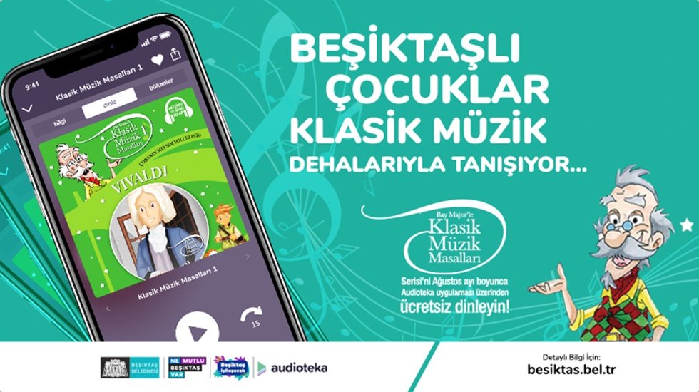 Beşiktaş Belediyesi’nden çocuklara özel sesli kitap kampanyası
