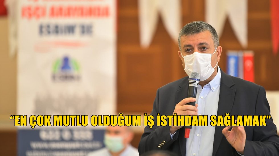 Bozkurt: “Hedefimiz çalışmak isteyen herkese iş bulmak”