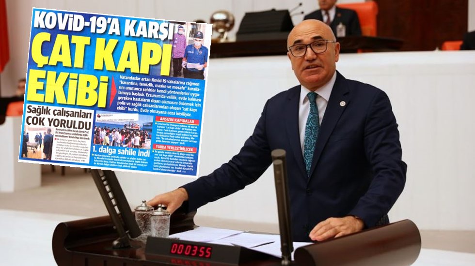 CHP&rsquo;li Tanal: Valilik &lsquo;&Ccedil;at Kapı&rsquo; timi kurdu!