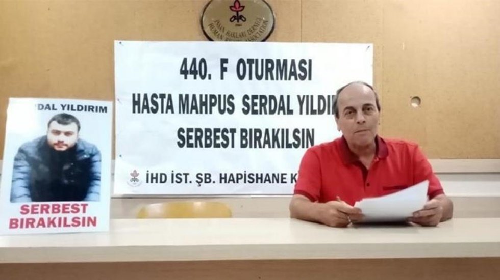 İHD: Ağır hasta mahpus Serdal Yıldırım'ın serbest bırakılması istedi