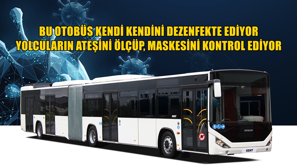 İlk g&uuml;venli otob&uuml;s İzmir caddelerinde