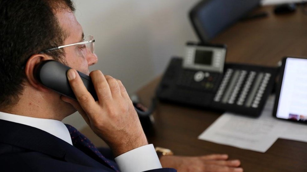 İmamoğlu&rsquo;ndan Beyrut Belediye Başkanına taziye telefonu
