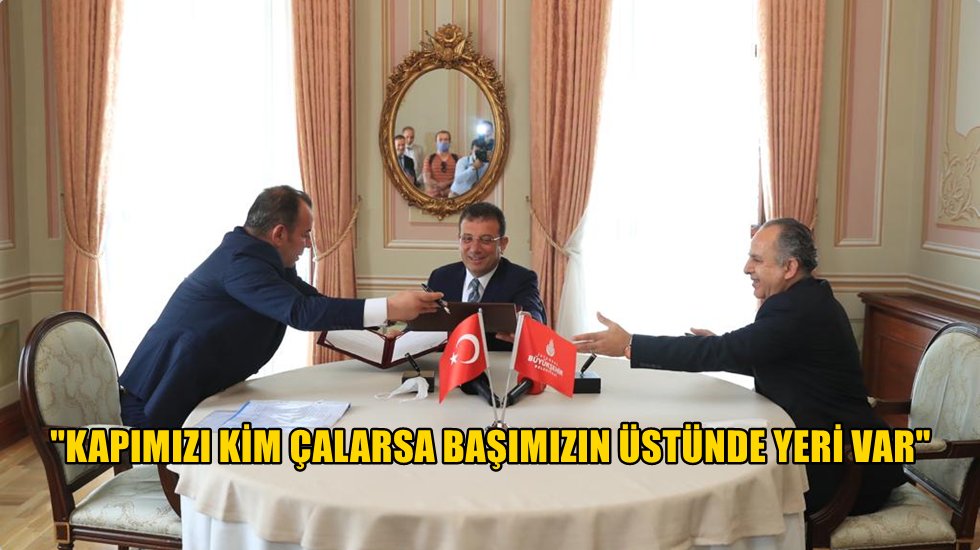 İmamoğlu: &ldquo;Parti ayırmaksızın bizim kapımız herkese a&ccedil;ık&rdquo;