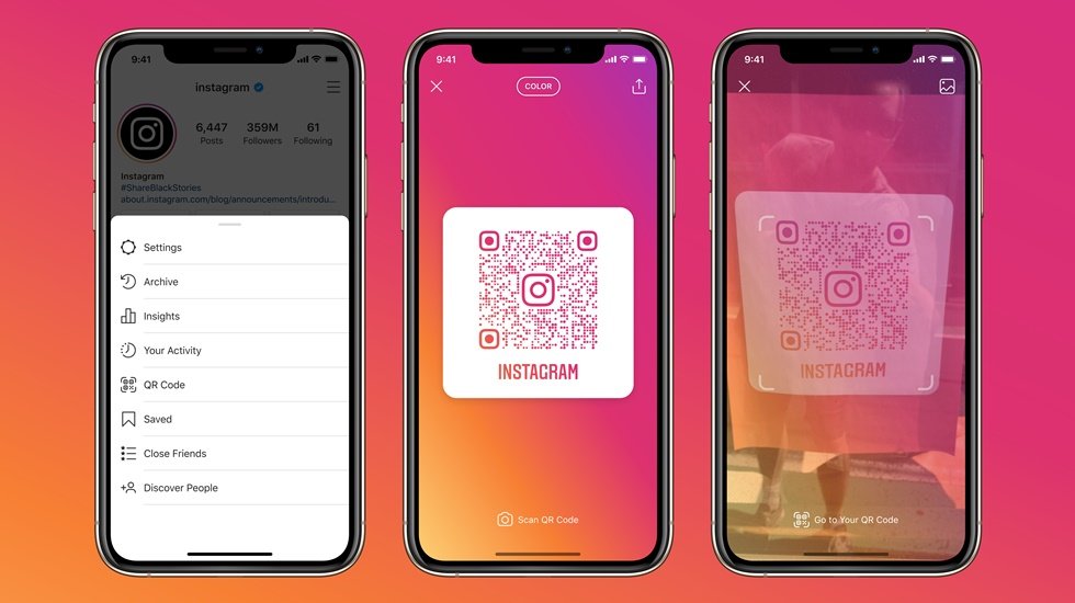 Instagram QR kod özelliğini hayata geçirdi