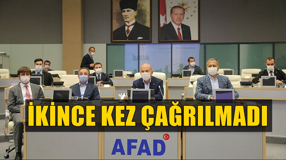 &lsquo;İstanbul Afet Koordinasyon ve Değerlendirme Toplantısı&rsquo;na İmamoğlu yine &ccedil;ağrılmadı!