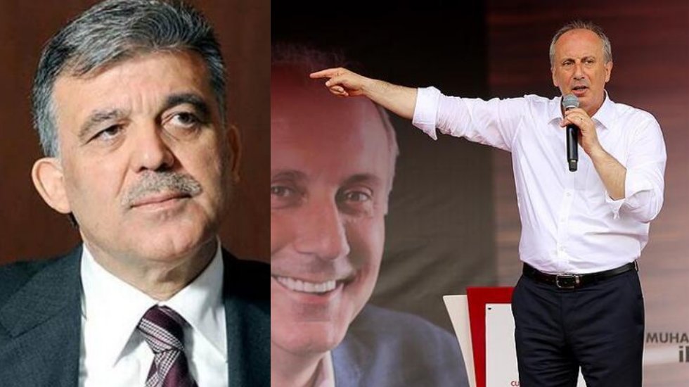 İşte Muharrem İnce'nin Abdullah G&uuml;l planı