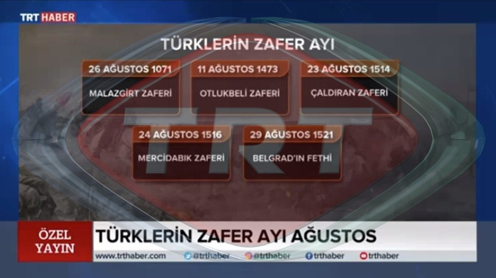 TRT HABER'e 30 Ağustos tepkisi