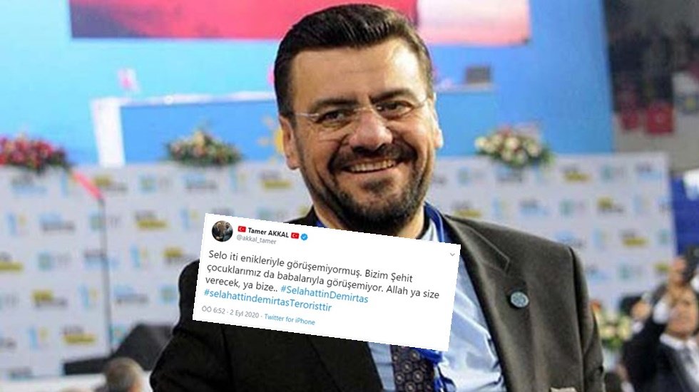 AKP'li vekilden Demirtaş ve &ccedil;ocuklarına akıl almaz hakaret