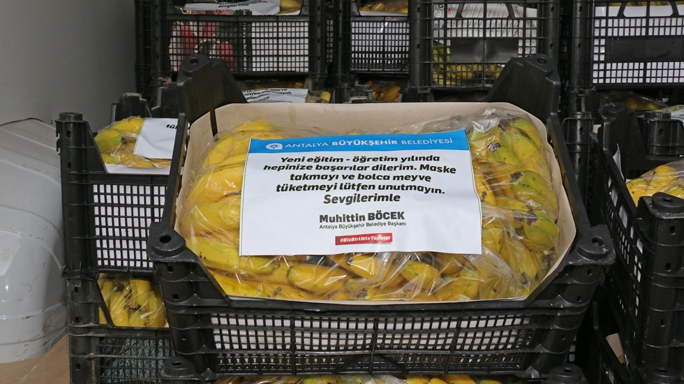 Antalya&rsquo;dan 81 ilde 81 okula muz&hellip;