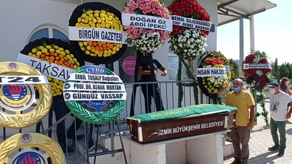 Gazeteci Erbil Tuşalp son yolculuğuna uğurlandı