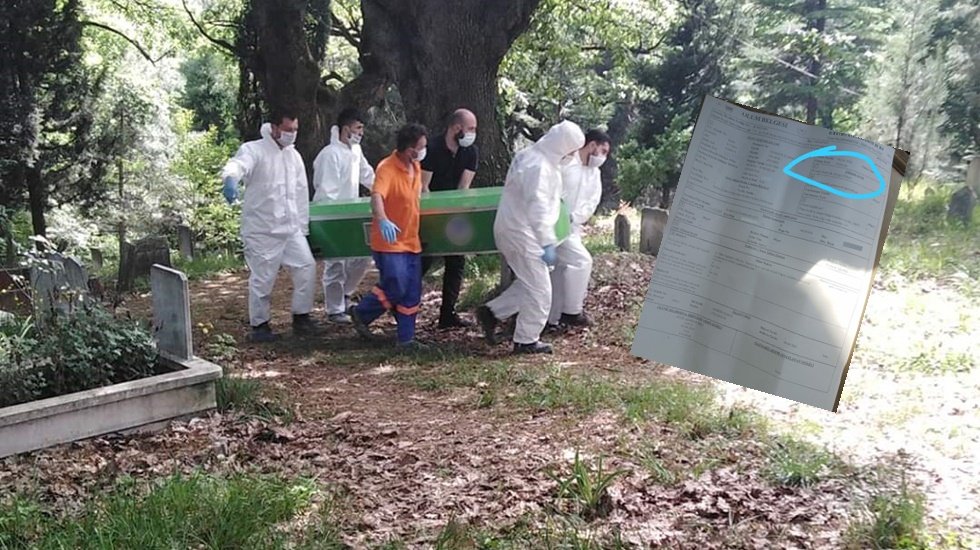 İlk covid vakasına, 'doğal &ouml;l&uuml;m' dediler