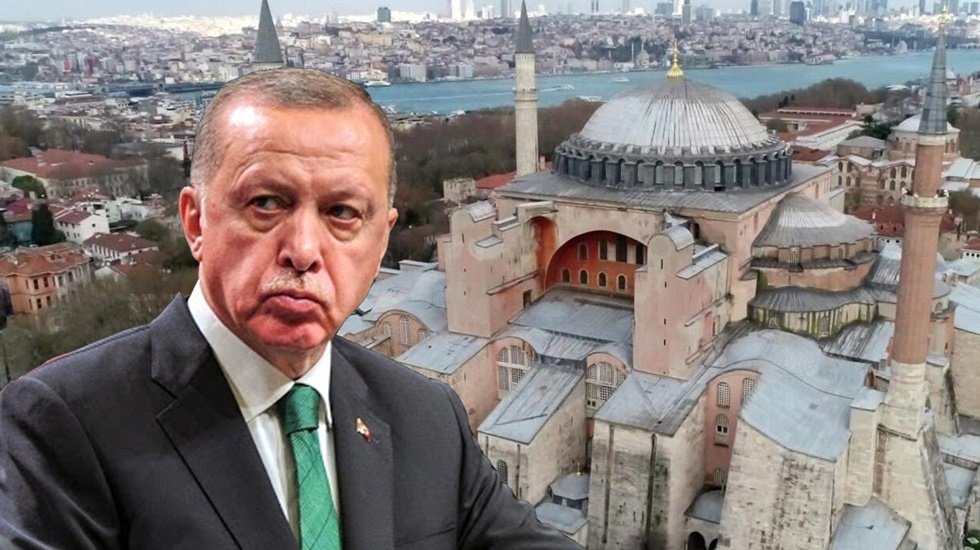 Cumhurbaşkanı Erdoğan'dan 1. yılında Ayasofya paylaşımı