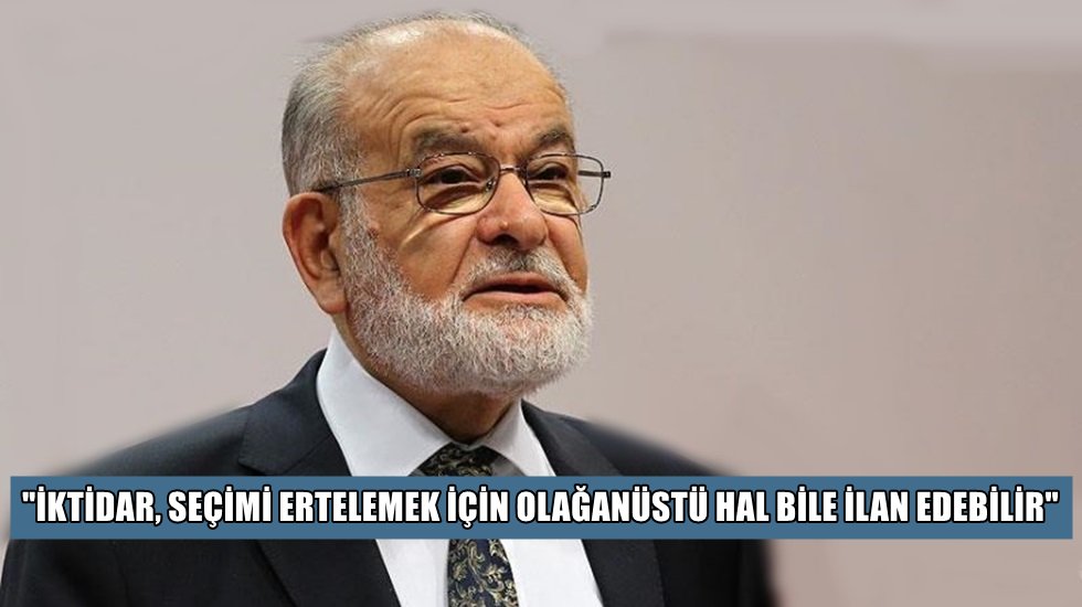 Karamollaoğlu'ndan dikkat &ccedil;eken 'erken se&ccedil;im' a&ccedil;ıklaması
