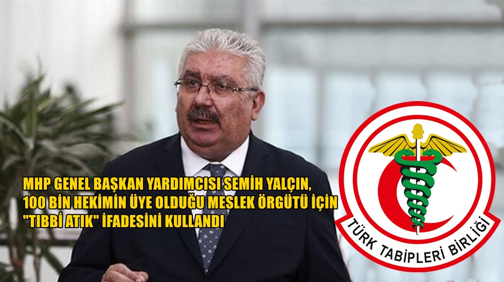 MHP&rsquo;li Yal&ccedil;ın: "Artık bu Marksist yuvasının dağıtılmasının zamanı gelmiştir"