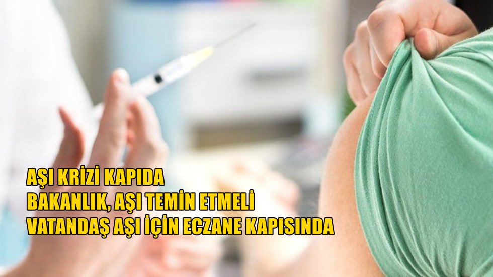"Sağlık Bakanlığı, risk grubunda olanlar i&ccedil;in aşıyı temin etmeli"