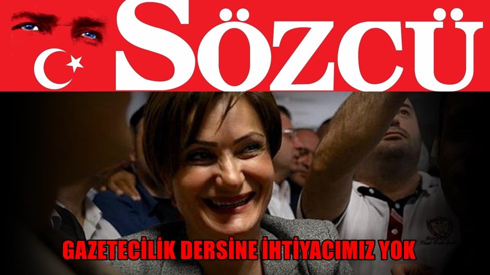 S&ouml;zc&uuml;'den Canan Kaftancıoğlu a&ccedil;ıklaması