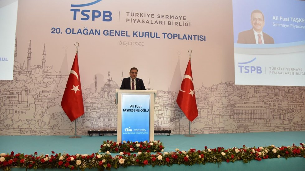 TSPB 20&rsquo;nci Olağan Genel Kurulu ve 5&rsquo;inci Altın Boğa &Ouml;d&uuml;l T&ouml;reni Yapıldı