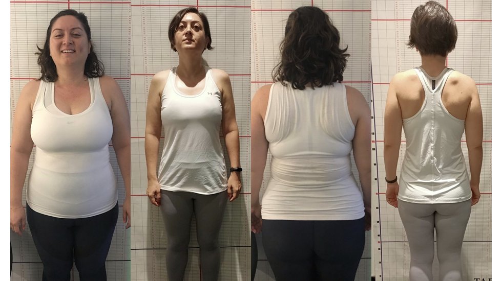 Uzman desteğiyle azimle çalışıp 33 kilo verdi