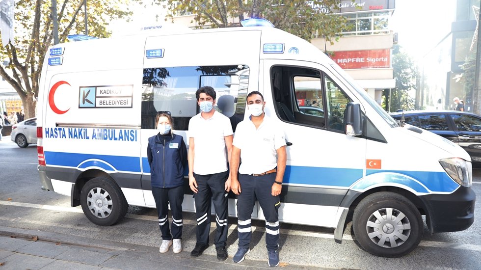 Ambulanstan koronavirüs’e farkındalık anonsları yapıldı
