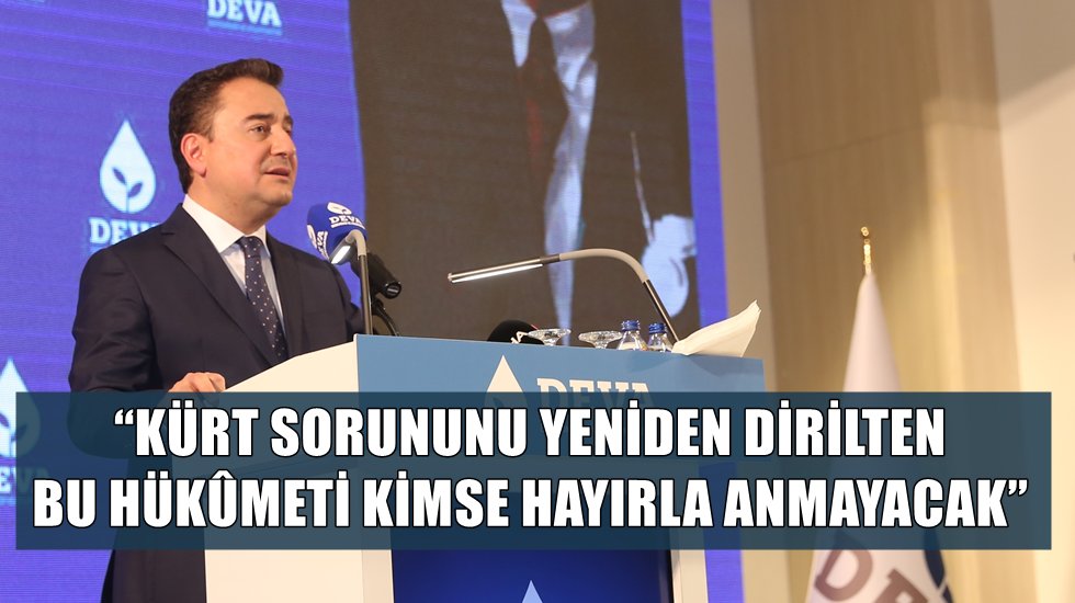 Babacan: &ldquo;Kayyum politikası, halkı cezalandırma y&ouml;ntemine d&ouml;nd&uuml;&rdquo;