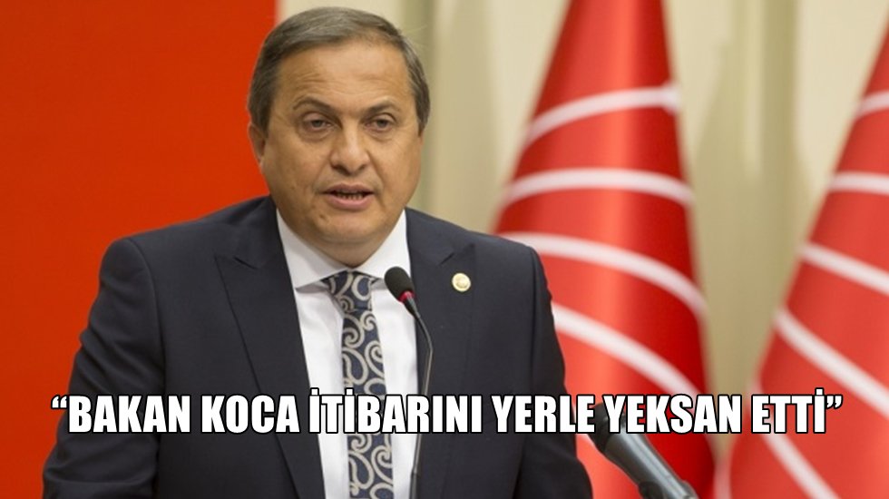 CHP&rsquo;den Bakan Koca&rsquo;ya tepki: &ldquo;Siyasi hırsınız aklınızı da mı k&ouml;r etti?&rdquo;&nbsp;