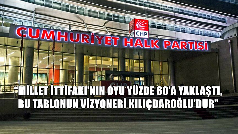 CHP Genel Başkan Koordinat&ouml;r Başdanışmanlığından a&ccedil;ıklama