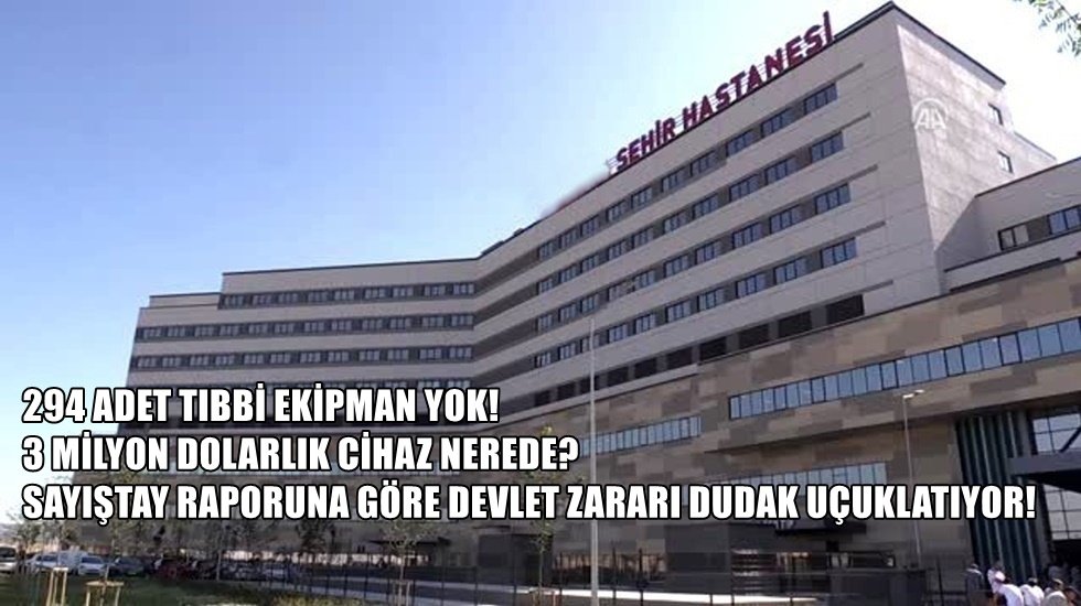 CHP&rsquo;li Şevkin, Şehir Hastanelerindeki b&uuml;y&uuml;k vurgunu sordu