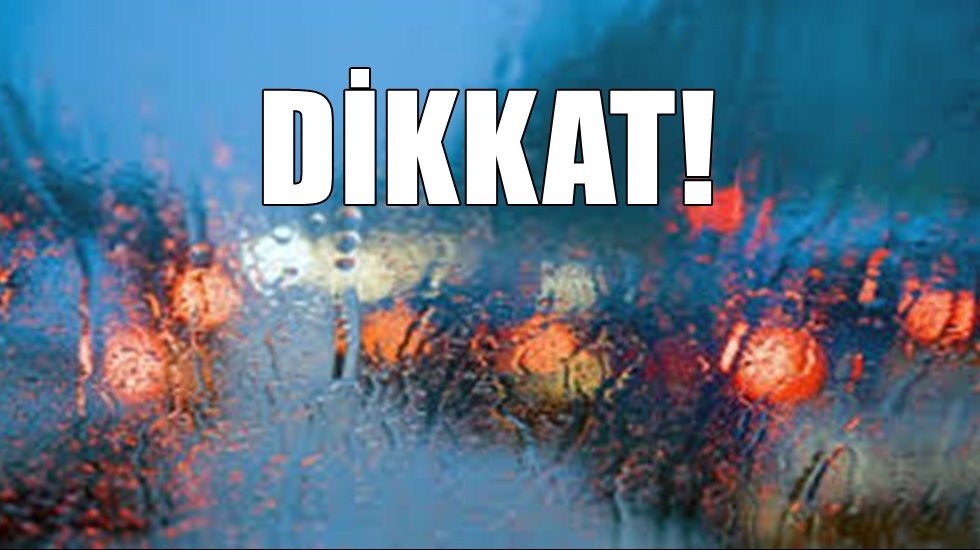 Meteoroloji saat verdi: Kuvvetli yağış ve rüzgar uyarısı