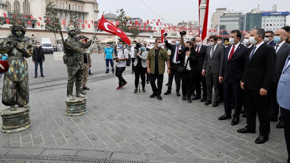 İstanbul’un Kurtuluşu Taksim’de Kutlandı