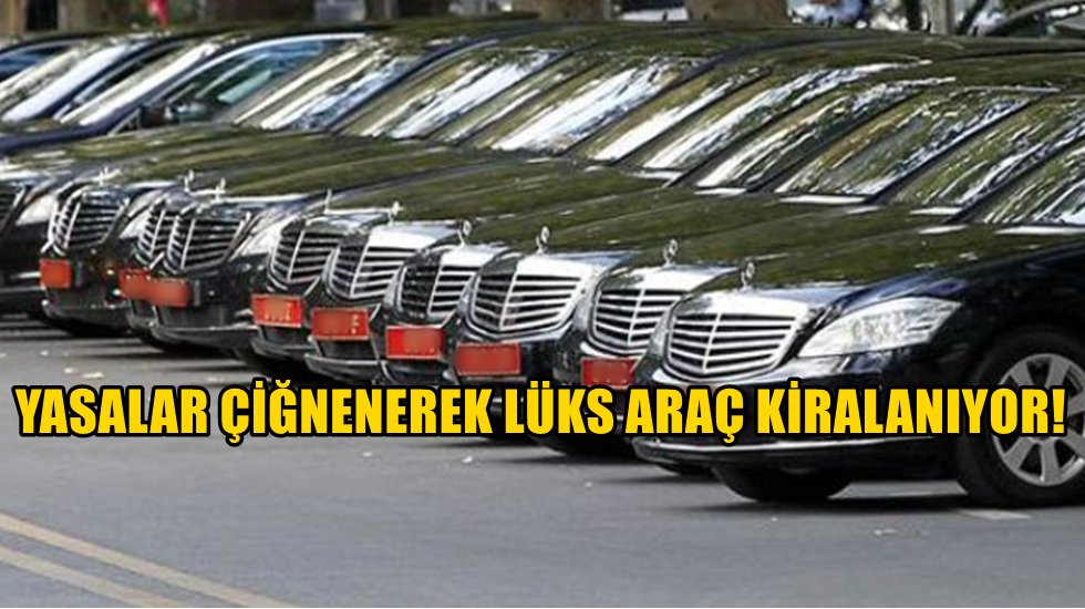 Sayıştay raporunda makam ara&ccedil;larındaki saltanat g&ouml;zler &ouml;n&uuml;ne serildi