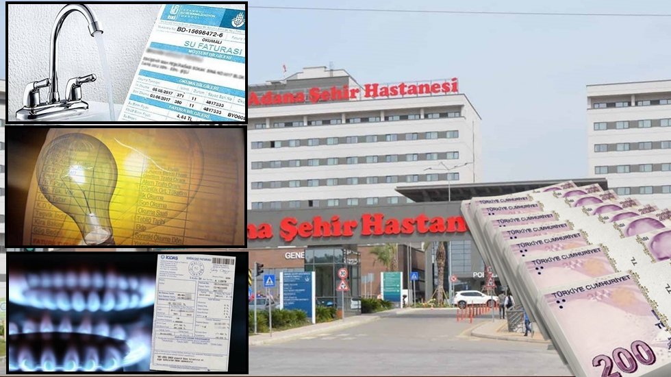 Şehir hastanelerinin elektrik, doğalgaz ve su faturaları d&ouml;ner sermayeden