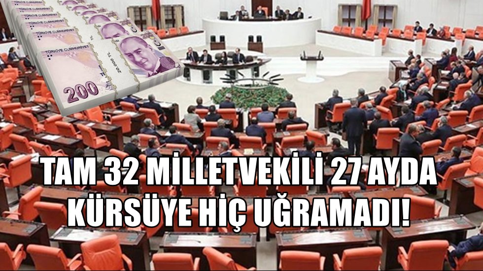 Tek kelime bile etmediler ama maaş alıyorlar...