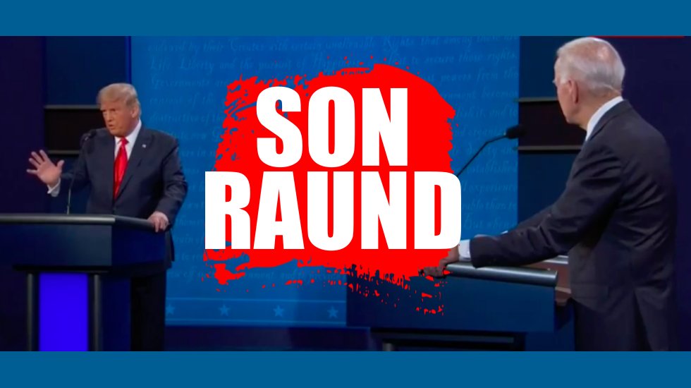 Trump ve Biden, ABD se&ccedil;imleri &ouml;ncesi son kez kozlarını paylaştı