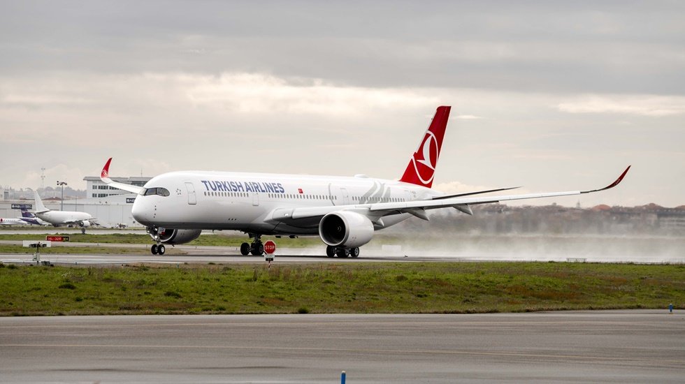 T&uuml;rk Hava Yolları, ilk Airbus A350 XWB siparişini teslim aldı