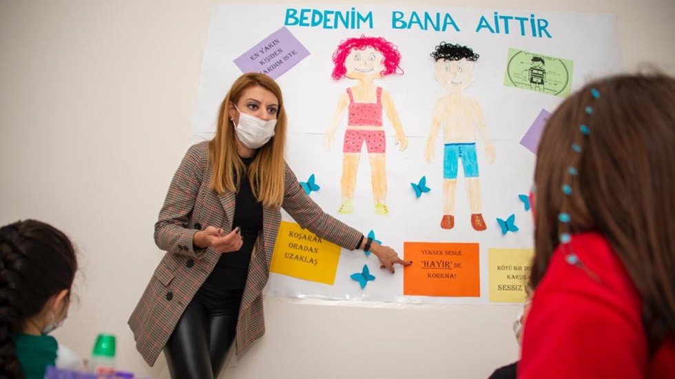 B&uuml;y&uuml;kşehir&rsquo;le 500 &ccedil;ocuk mahremiyeti ve kişisel savunmayı &ouml;ğrendi