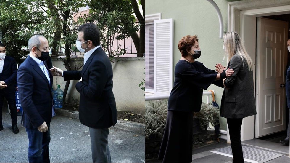 İmamoğlu ailesinden yılmaz ve Hamzaçebi ailelerine taziye ziyareti