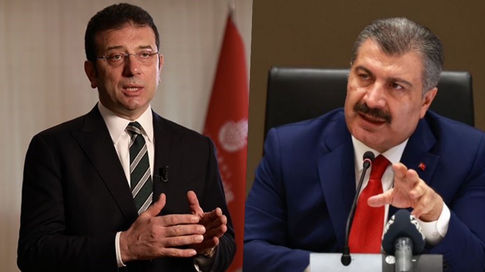 Koca'dan İmamoğlu'na: Enfeksiyon belirtisi olan her hasta Covid hastası mıdır?