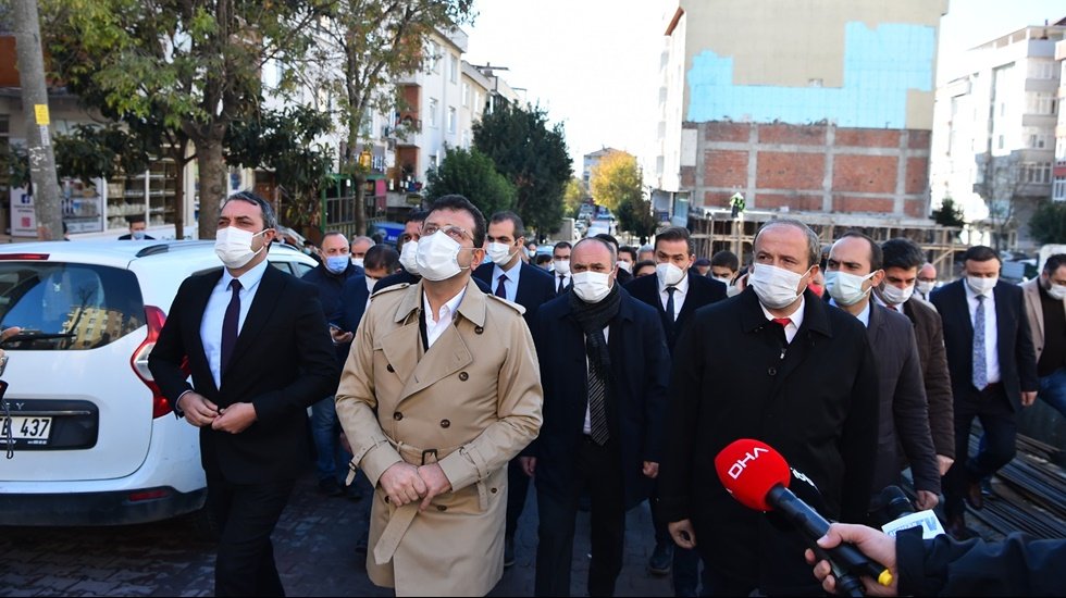İmamoğlu ve Hançerli Avcılar’daki bina yenileme çalışmalarını inceledi