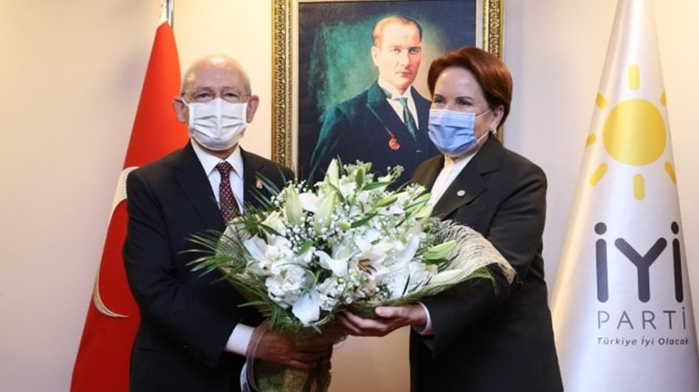 Kemal Kılı&ccedil;daroğlu'nun Meral Akşener ziyareti sonrası ortak a&ccedil;ıklama