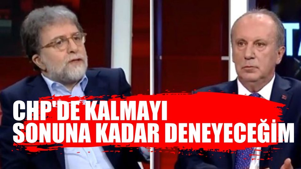 Muharrem İnce: "Sen bizim Messi'mizsin" deyip beni aday g&ouml;sterdiler, şimdi futbolu bırak diyorlar