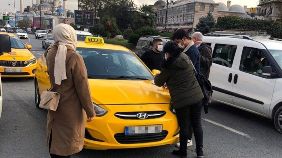 Sivil zabıtanın denetlediği taksilerin bazılarının çalışma izni 10 gün askıya alındı