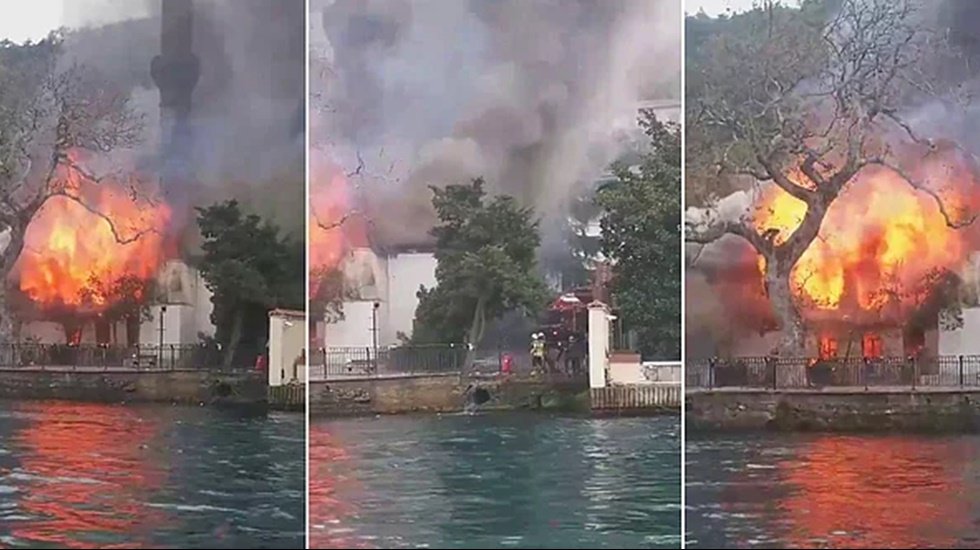Vaniköy Camisinin yangın sebebi açıklandı