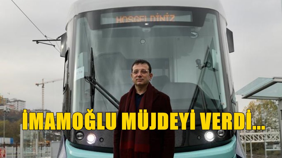 “Alibeyköy-Cibali Tramvay Hattı 1 Ocak’ta hizmete giriyor”