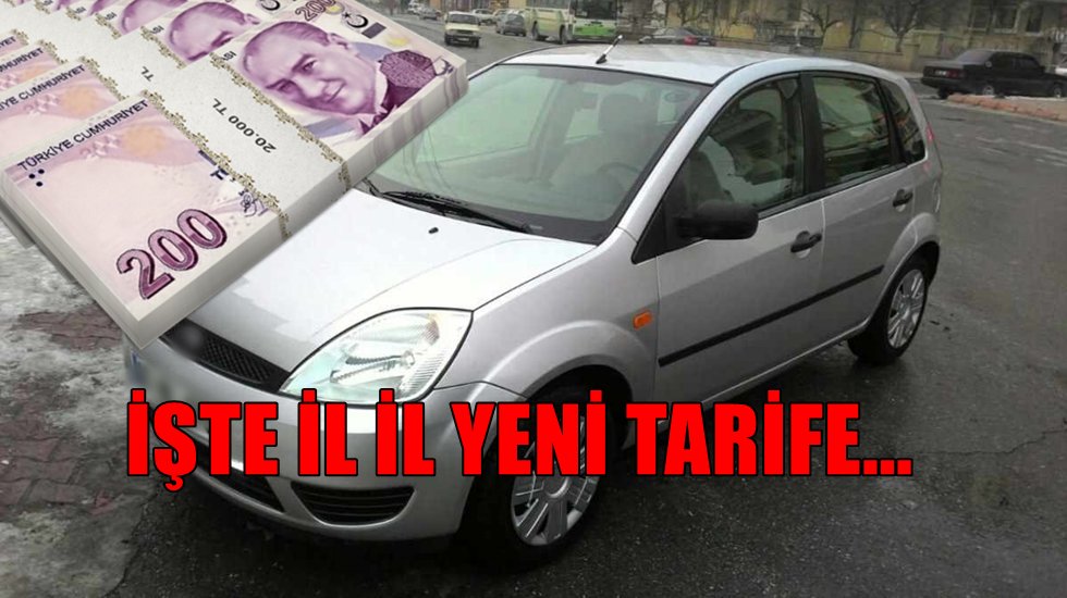 Ara&ccedil; sahipleri dikkat zorunlu sigortada yeni fiyatlar belli oldu