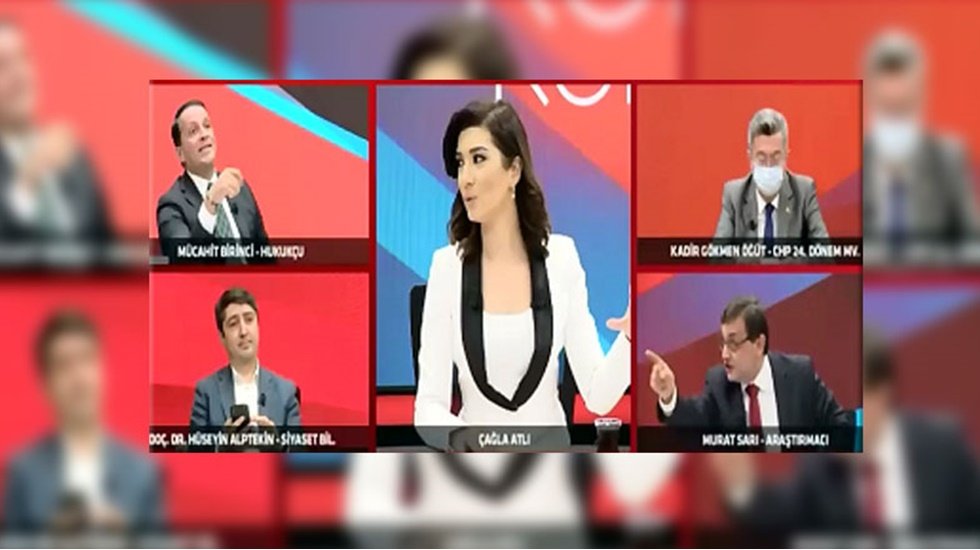 Canlı yayında ortalık karıştı... AKP'li Birinci ile tartışan Sarı canlı yayını terk etti