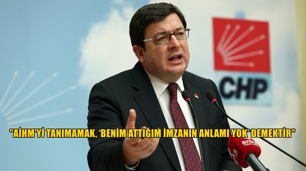 CHP'li Erkek: "Hi&ccedil;bir CHP&rsquo;li bir santim geri adım atmayacak"