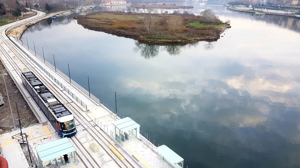 İstanbullulara yeni yıl hediyesi yeni tramvay