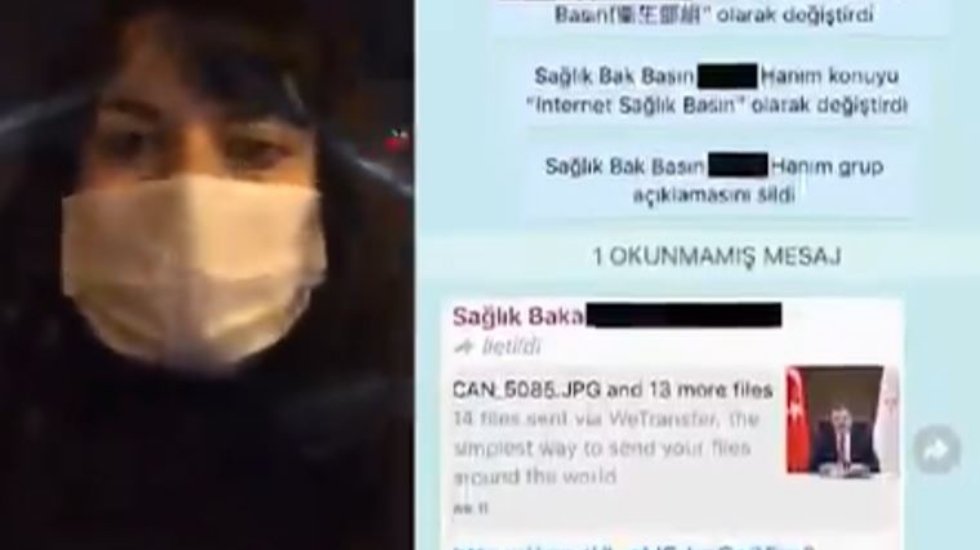 O gazetecenin Bakan Koca'ya soru sorulmasına izin verilmedi, bakanlığın whatsapp grubundan atıldı