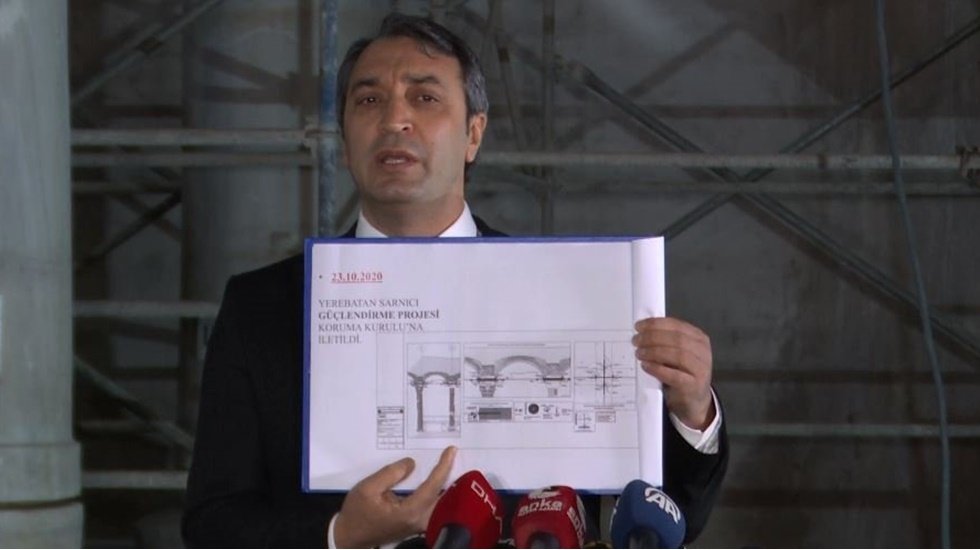 “Yerebatan Sarnıcı sonraki kuşaklar için ayakta kalsın”